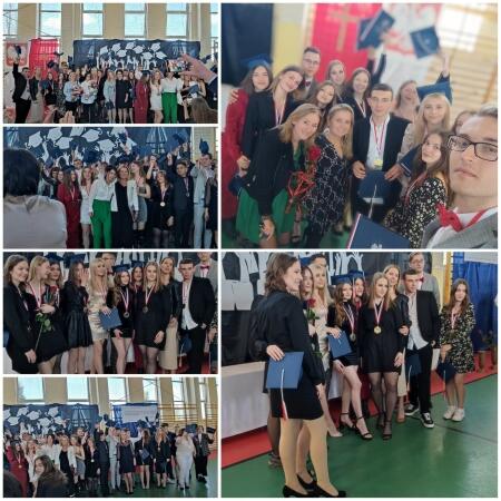 UROCZYSTOŚĆ ZAKOŃCZENIA ROKU SZKOLNEGO DLA KLAS MATURALNYCH 