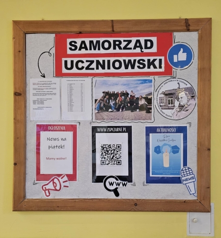 NA GAZETCE SAMORZĄDU UCZNIOWSKIEGO ZNAJDZIESZ 