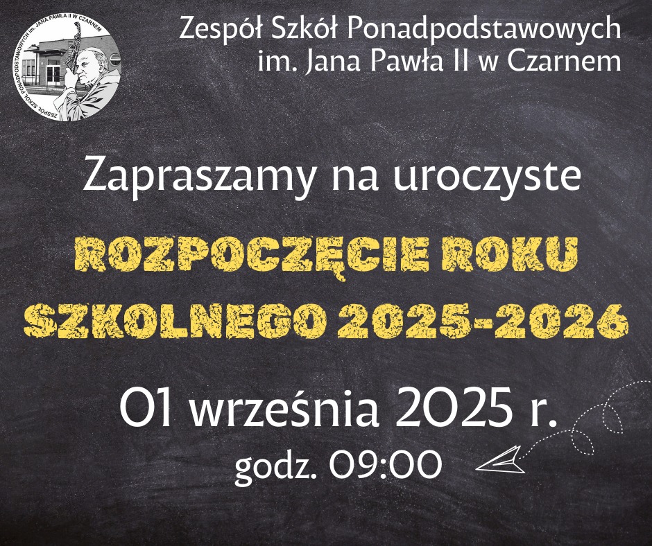 ROZPOCZĘCIE ROKU SZKOLNEGO 2025/2026