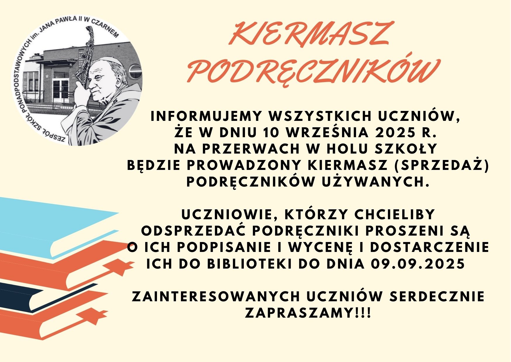 KIERMASZ PODRĘCZNIKÓW