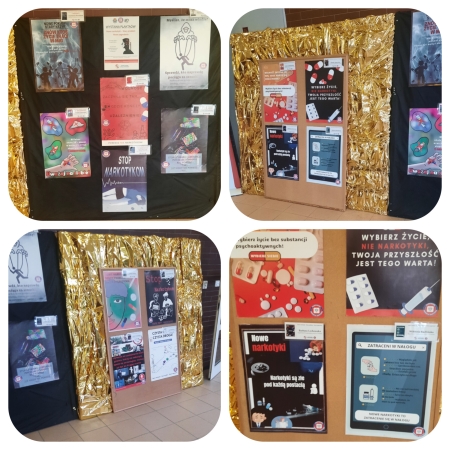 WYSTAWA PLAKATÓW ''NOWE NARKOTYKI - STARY PROBLEM- NOWE ZAGROŻENIA''