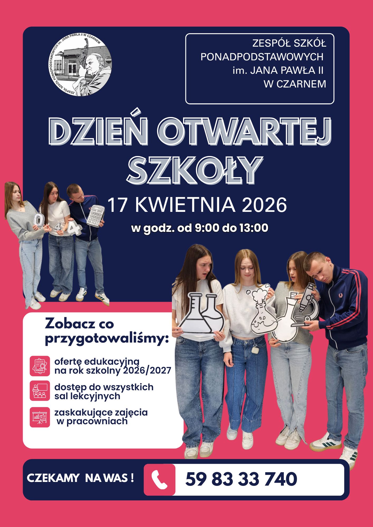 DZIEŃ OTWARTEJ SZKOŁY 17 KWIETNIA 2026